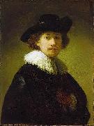 Rembrandt, Self-portrait with hat